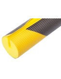 Barra de goma espuma para vigas amarilla y negra PU208NJ
