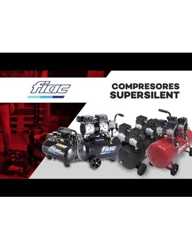 COMPRESOR SUPERSILENT 6/1 - SIN ACEITE 6l