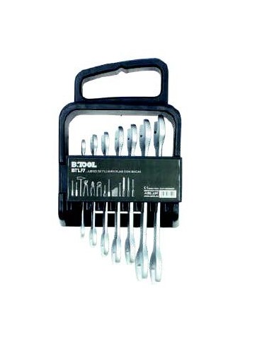 JUEGO BTLF7 CON 7 LLAVES FIJAS DOS BOCAS