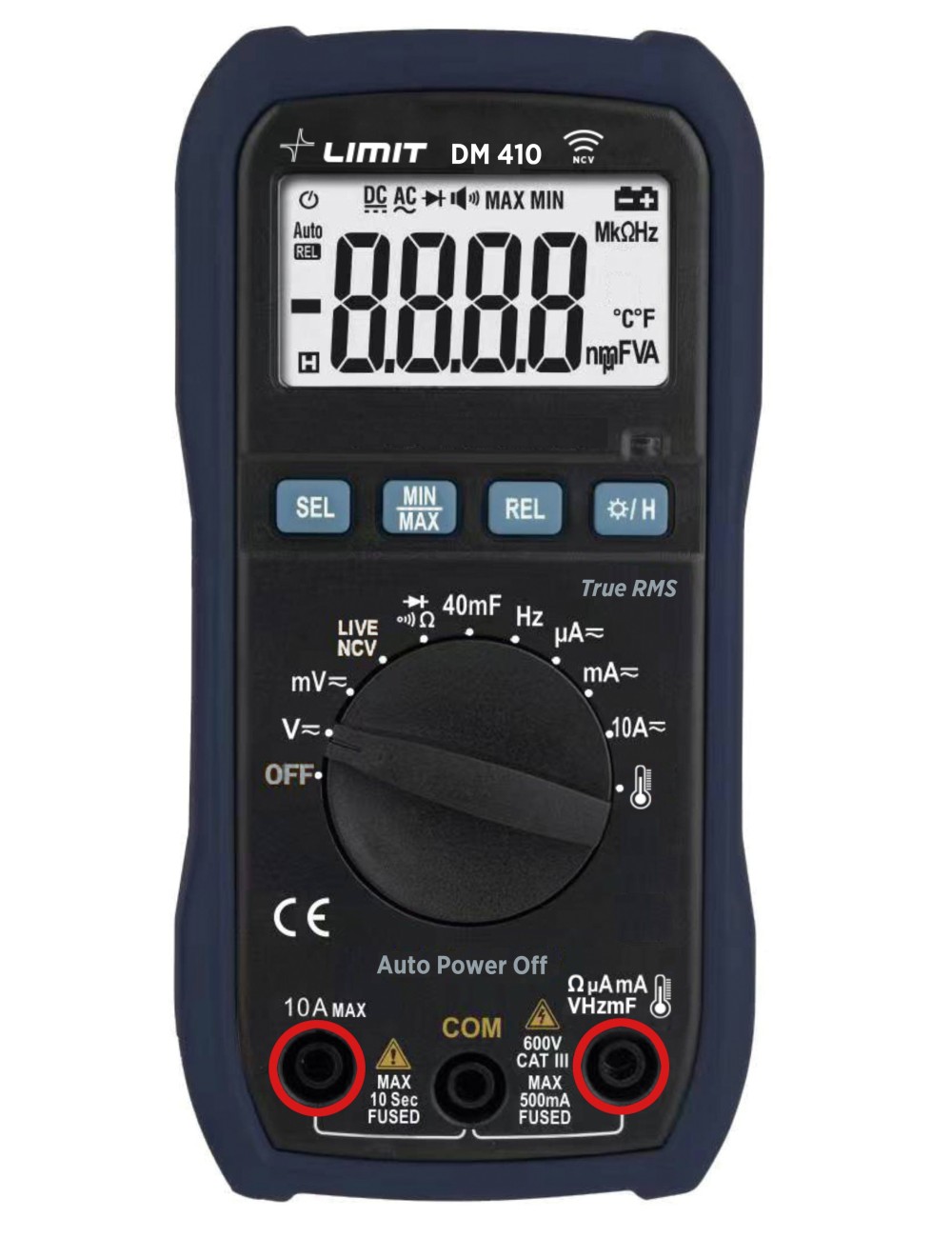 MULTIMETRO DIGITAL LIMIT 410