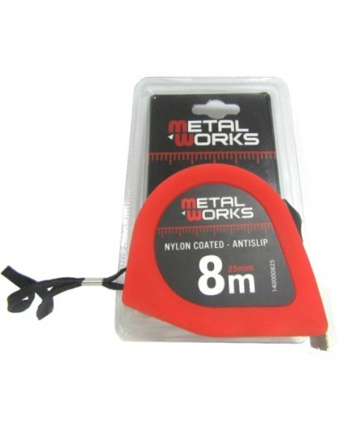 Flexómetro Nylon  8m x 25mm