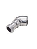 Codo para mango de ducha cromo (blister)