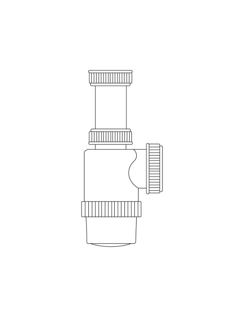 Sifon de botella extensible 1" 1/2"