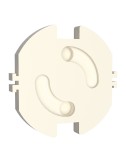 Tapa de enchufe giratorios base t/tl, blister 10 uds