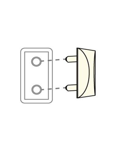 Tapa de enchufe 10 a, blister 10 uds