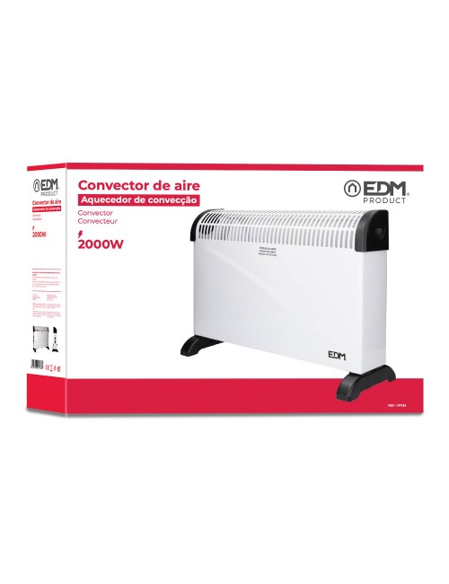 Convector de aire modelo básico 2000 w