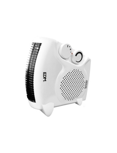 Calefactor compacto 2 en 1 vertical/horizontal 1.000 - 2.000 w blanco