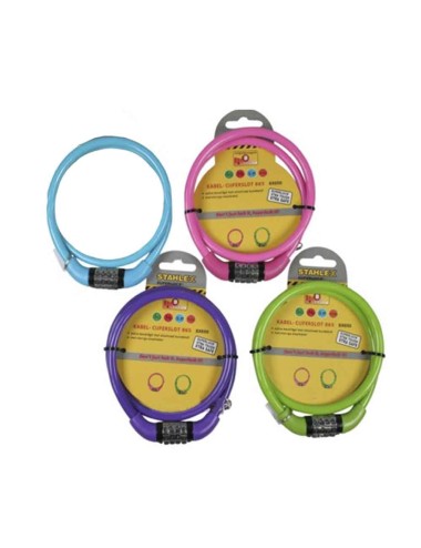 Candado economico con combinacion colores surtidos