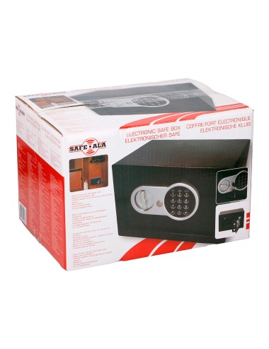 Caja fuerte electronica reforzada 31 x 20 x 20 cm