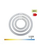 Tubo fluorescente circular trifosforo 22w 6500 k luz fria ø21 cm