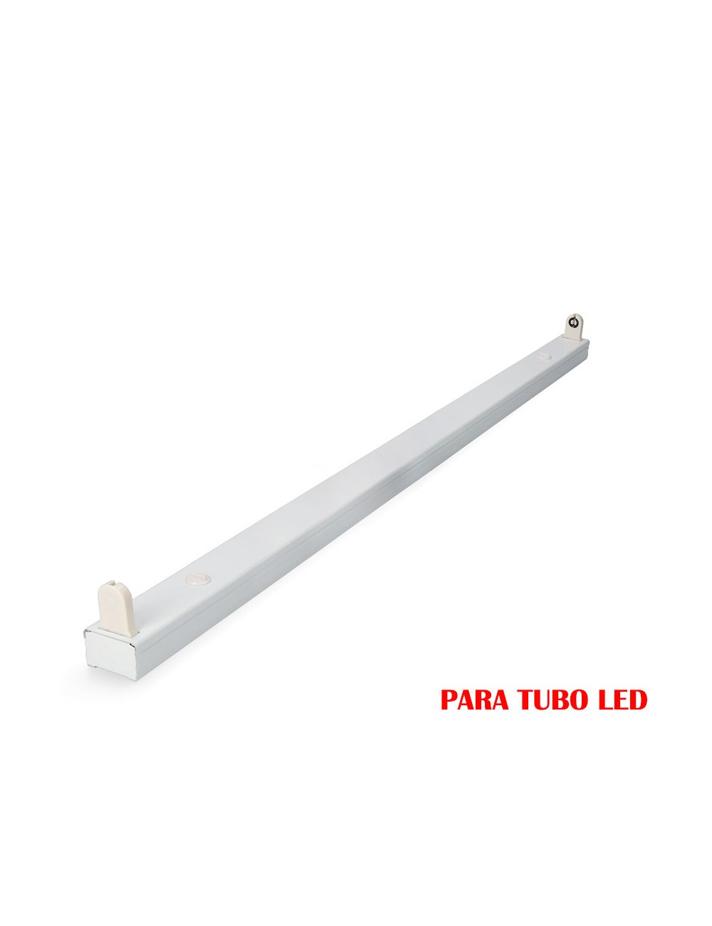 Regleta fluorescente para tubo de led 1 x 18 w (eq. 36 w) 220 v 123 cm