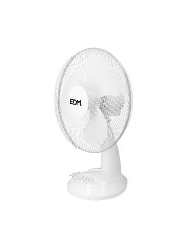 Ventilador de sobremesa. color blanco. potencia: 35w 53,4 db aspas: ø30 x 48 cm