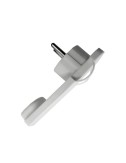 Clavija 2p+t tipo f extraplana 10/16a t/tl 4,8mm (retractilada) blanca