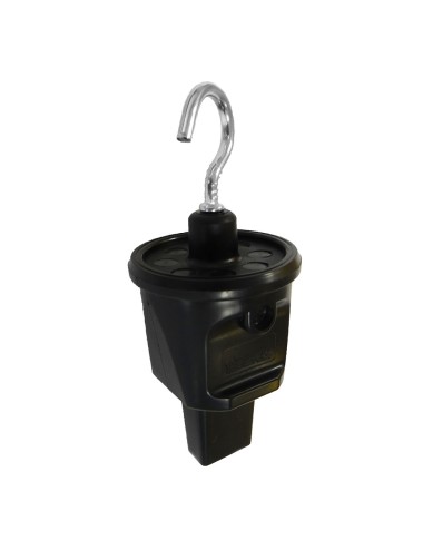 Soporte gancho fijacion para cable rectangular 5x11mm