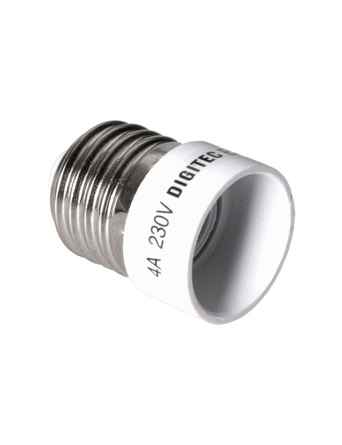 Adaptador de casquillo de portalamparas e27 a e14 (solo instalaciones 12v o inferiores)