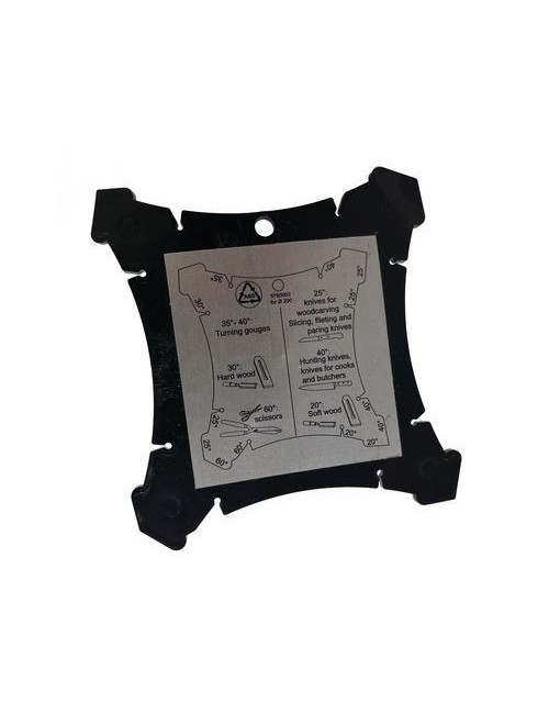 Guía de ángulo para afilado