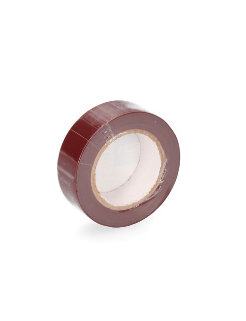 Cinta aislante calidad "supra" marron 19 mm x 10 m