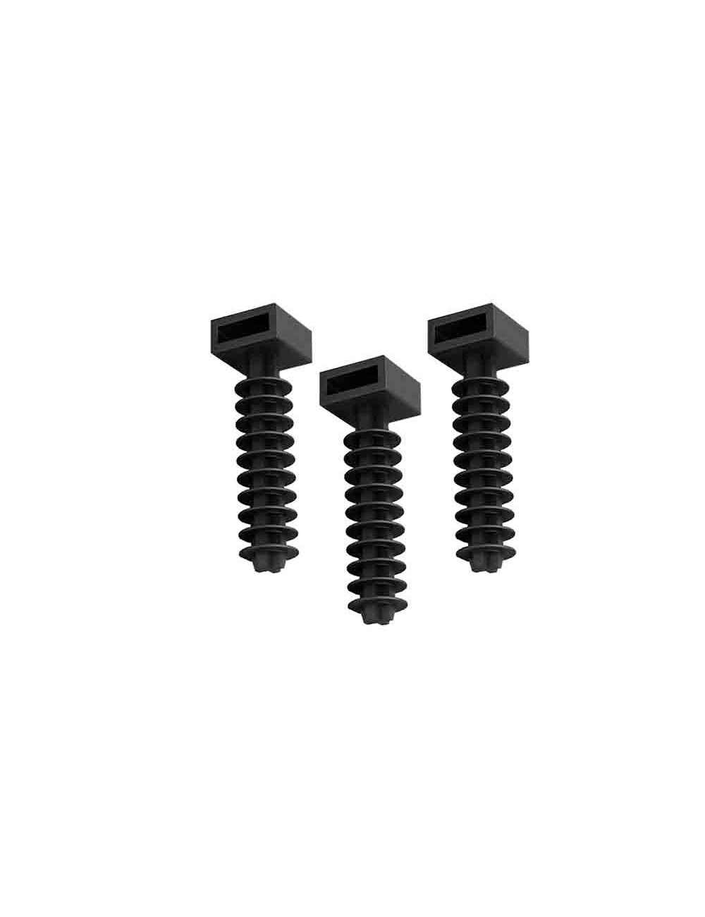 Taco para brida n°8 negro 100 unid.