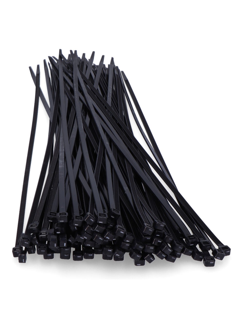 Bridas negras 4,8 x 380 mm nylon alta calidad (bolsa 100 unid.)