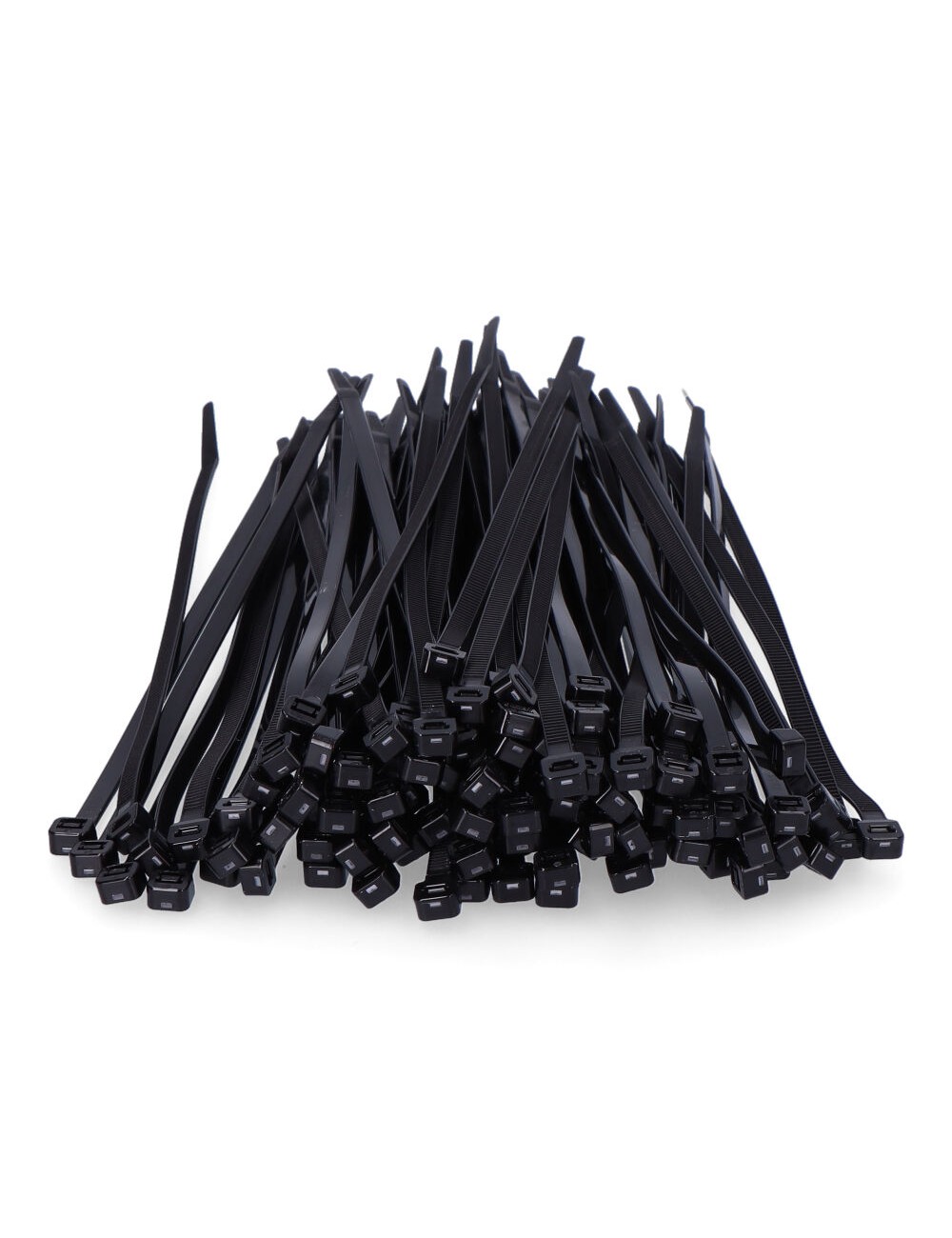 Bridas negras 4,6 x 200 mm nylon alta calidad (bolsa 100 unid.)