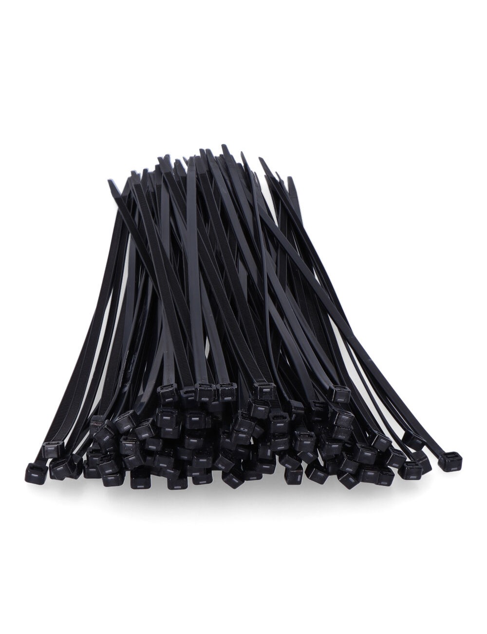 Bridas negras 7.6 x 300 mm nylon alta calidad (bolsa 100 unid.)