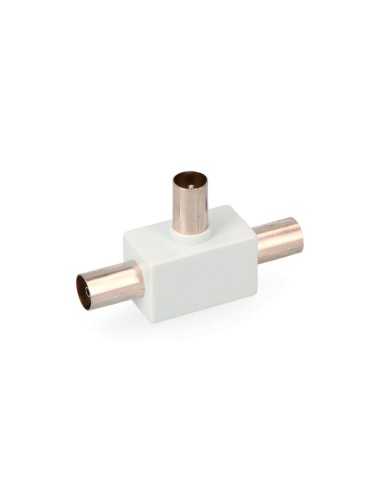 Derivador tv 1 clavija + 2 bases retractilado