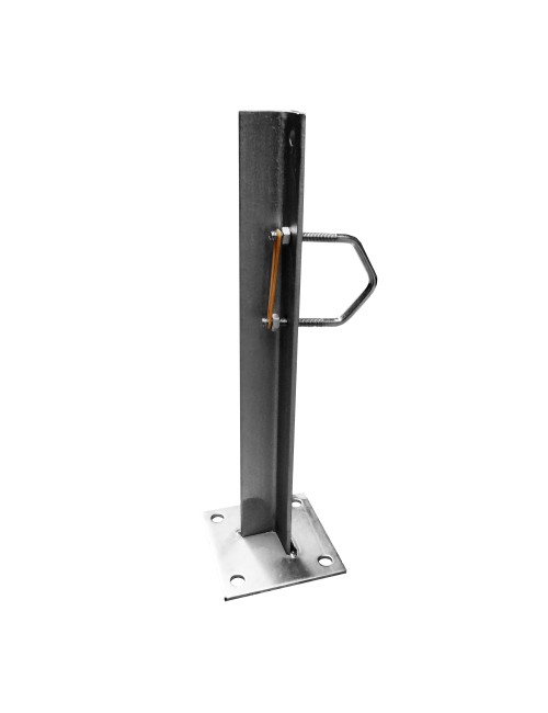 Soporte de mastil para pared atornillable en "l" 300mm