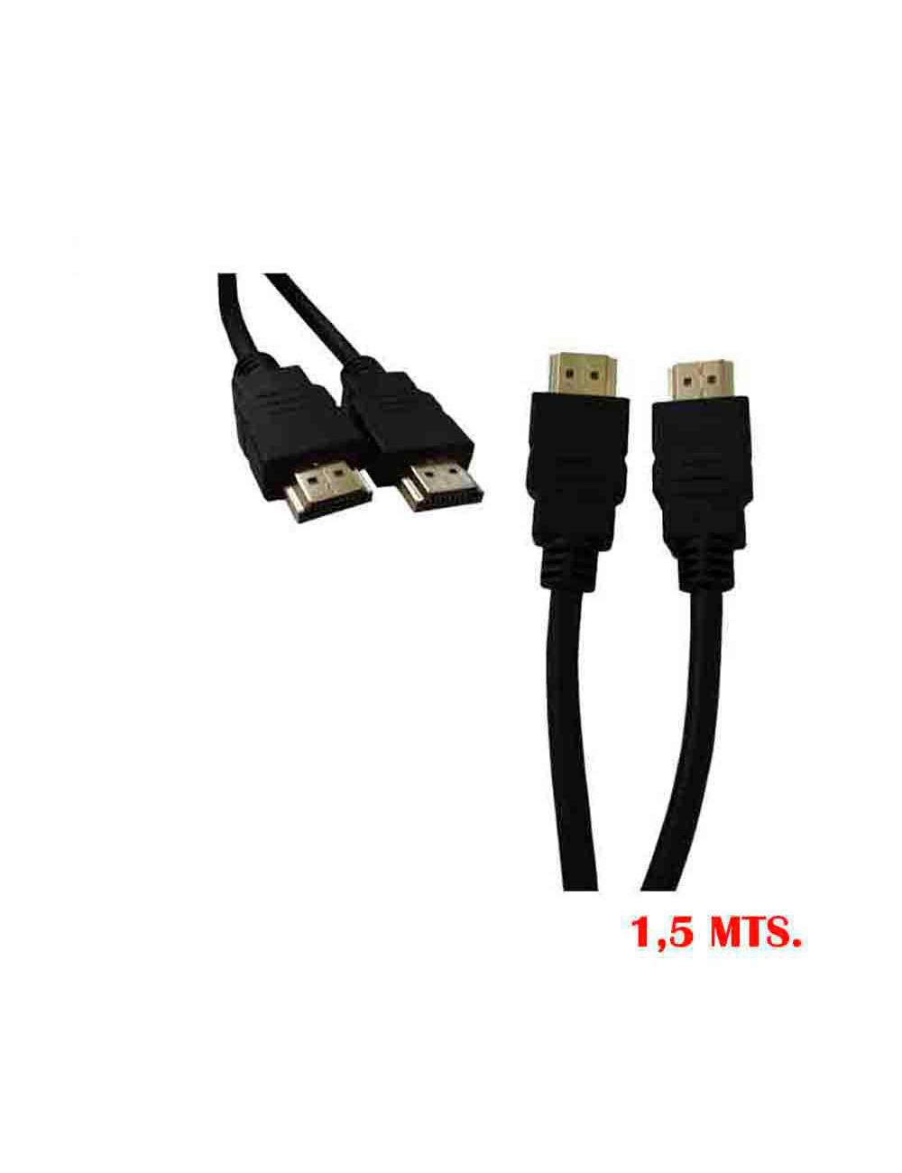 Conexion hdmi alta velocidad 1.4 macho-macho 1,5m