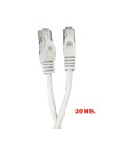 Cable utp cat.5e latiguillo rj45 "outex" 20 m