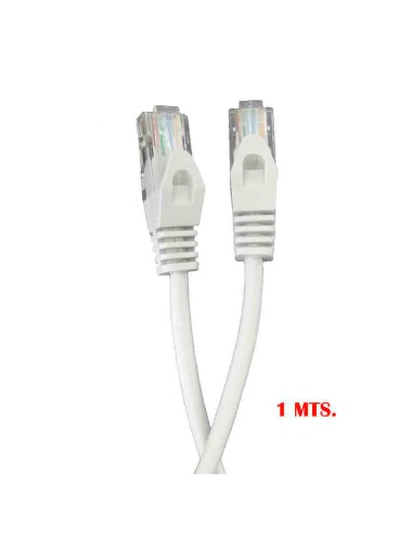 Cable utp cat.5e latiguillo rj45 "outex" 1 m