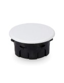 Caja redonda de empotrar ø60x40mm con garra de plástico