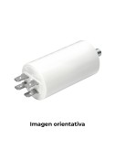 Condensador mka 20mf 5% 450v ø4,1x8cm con espiga m8 y faston doble konek