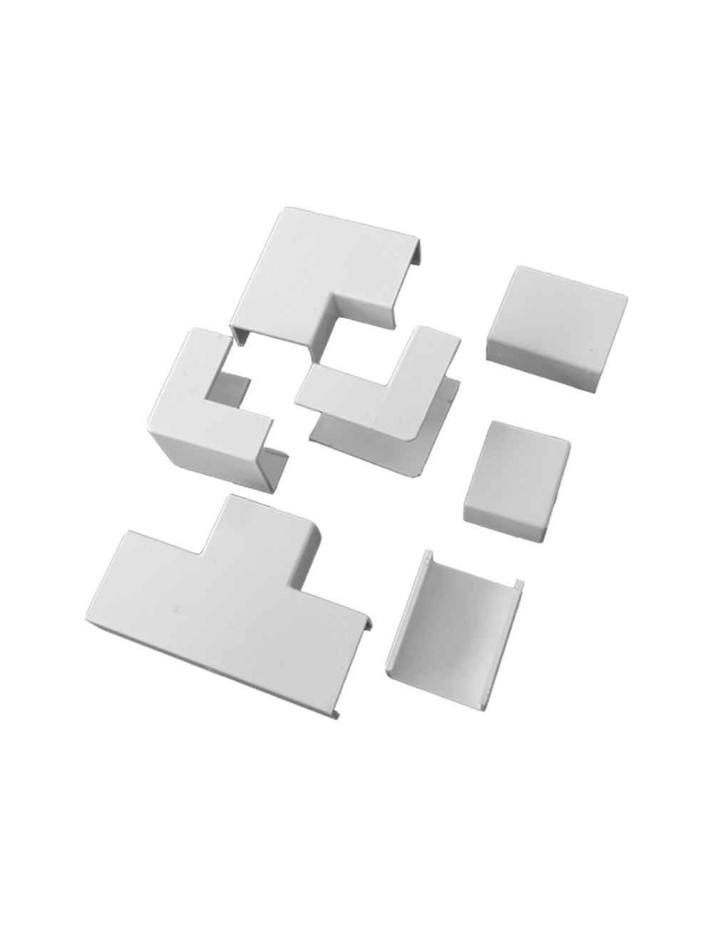 Kit accesorios para mini canal de 10 x 16 mm solera (retractilado) kit1016