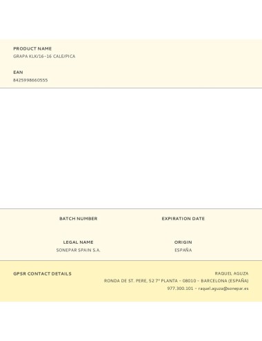 Grapa klk/16-16 cale/pica