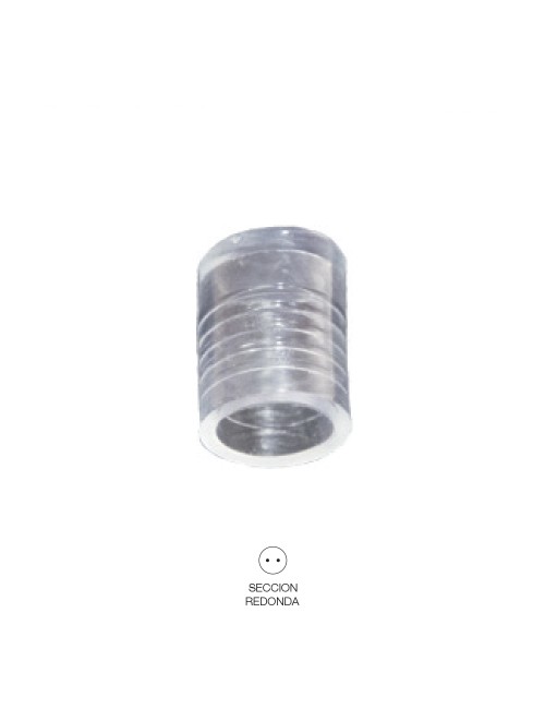 Terminal de proteccion tubo flexilux/flexiled 17 x 15 mm