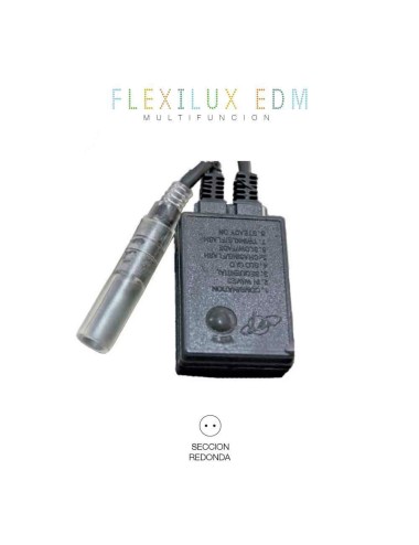 Programador tubo flexilux 2 vias ip44 máx.20 m