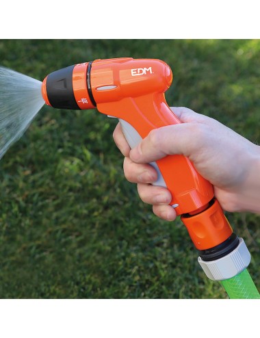 Pistola pulverizadora regulable. con enchufe rápido