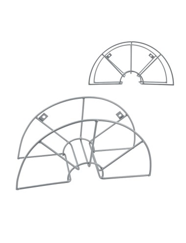 Portamangueras metalico plastificado 43 x 15 x 23 cm