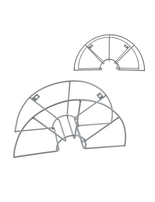 Portamangueras metalico plastificado 43 x 15 x 23 cm