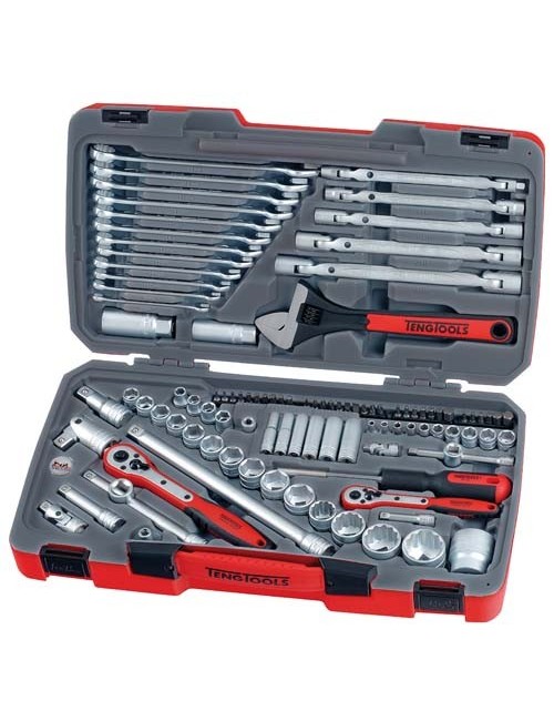 JGO DE LLAVES DE VASO COMBI 1/4"-3/8"-1/2" TM106 106 PZAS JGO DE LLAVES DE VASO COMBI 1\4"-3\8"-1\2" TM106 106 PZAS