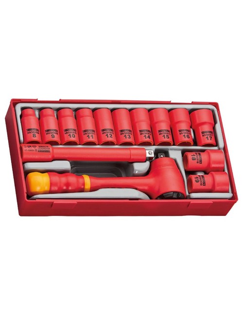 JGO DE VASOS 3/8" TTV3814  14 PZAS