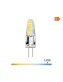 Bombilla bi-pin silicona led g4 12 v 2 w 180 lm 6400 k luz fria ø10 x 37 mm