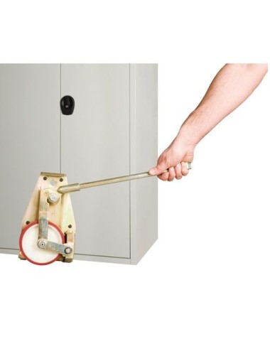 JUEGO DE 2 RUEDAS DE TRANSPORTE CON PALANCA HR 1000