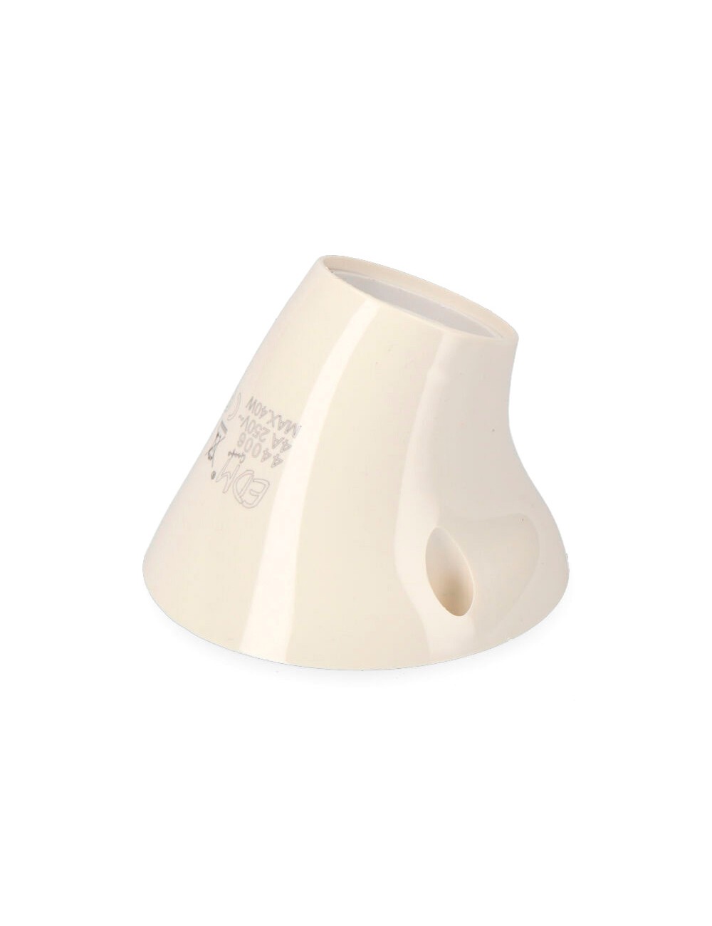 Portalámparas zocalo curvo e-27 (envasado)