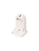 Portalámparas fluorescencia gu10 blanco (envasado)
