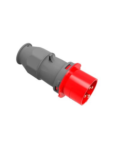 Clavija cetac 3p+t roja 16a 400v~ ip44 (envasada)