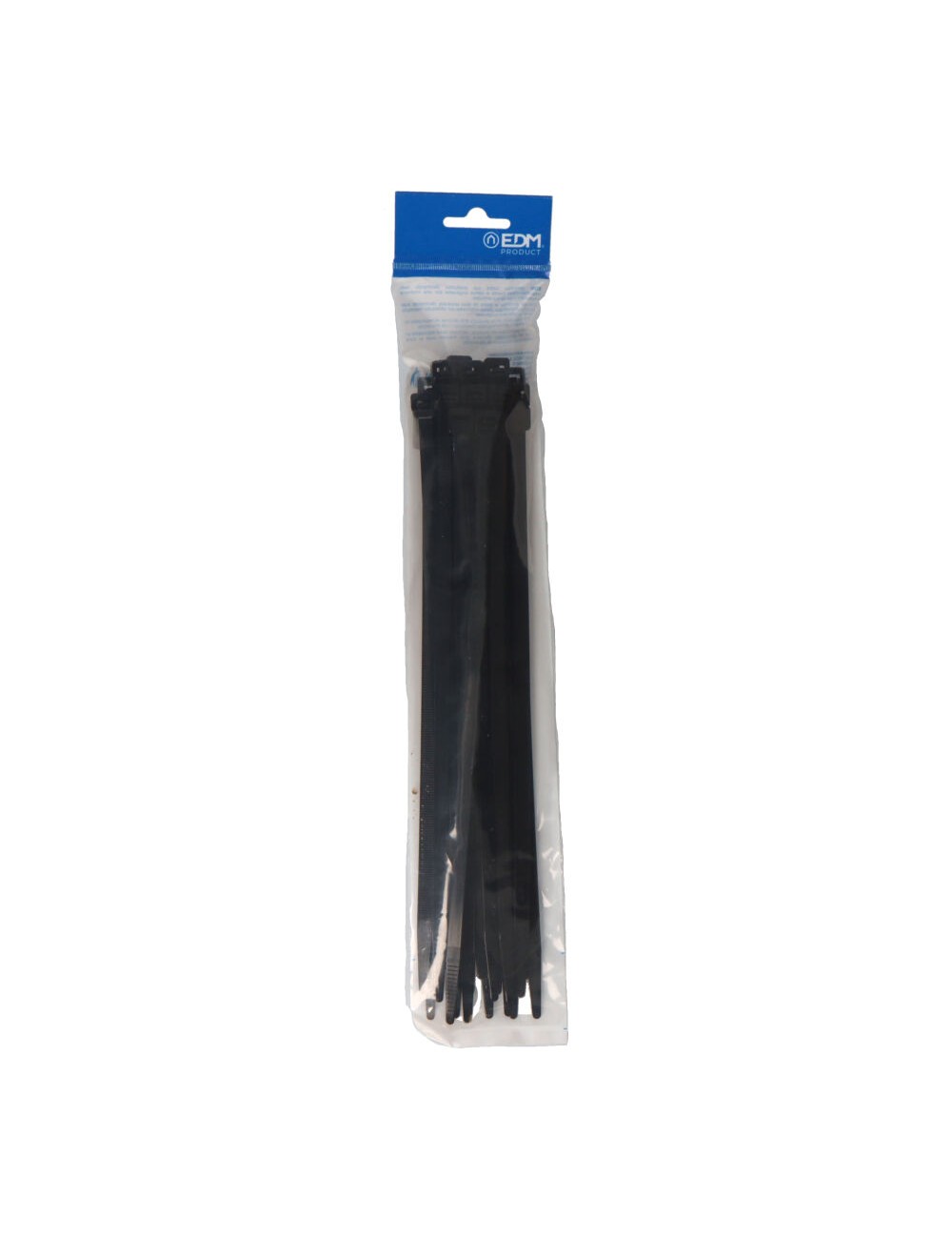 Bridas negras 7.6 x 300 mm nylon alta calidad (bolsa 25 unid.)