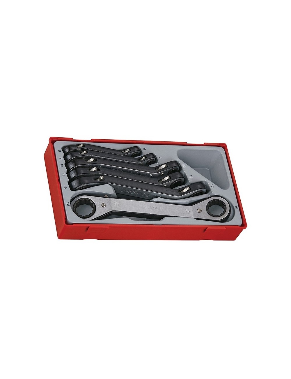 JUEGO DE LLAVES CARRACA ACODADAS TTRORS 6 PZAS