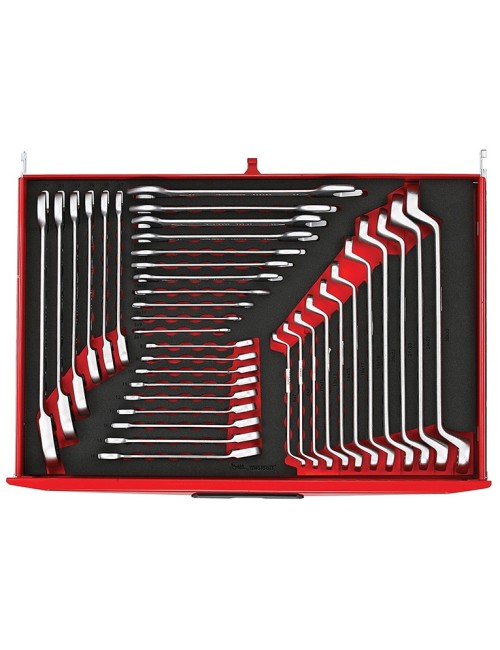 JUEGO DE LLAVES COMBINADAS Y FIJAS TTESP37 37 PZAS TTESP37