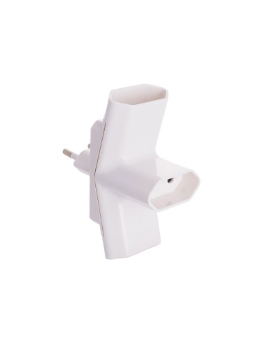 Clavija triple bipolar 10a 250v 4mm 15098 solera